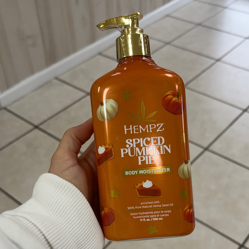 Hempz Spiced Pumpkin Pie Body Moisturizer - Exclusive Holiday Scent